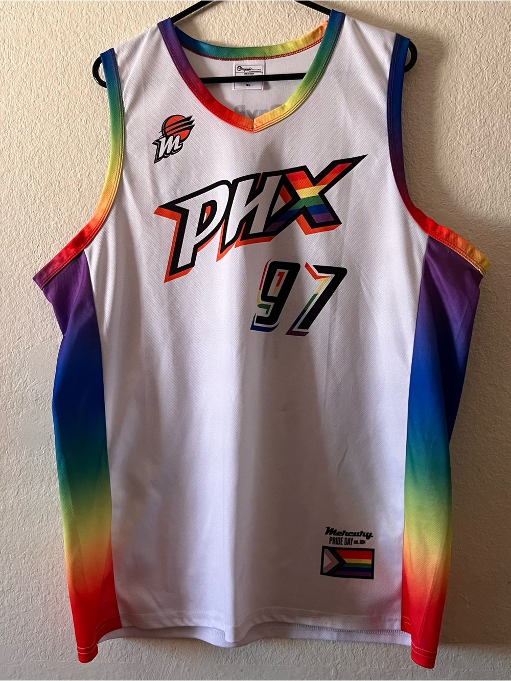 WNBA Phx Mercury ‘Pride’ edition jersey (XL)